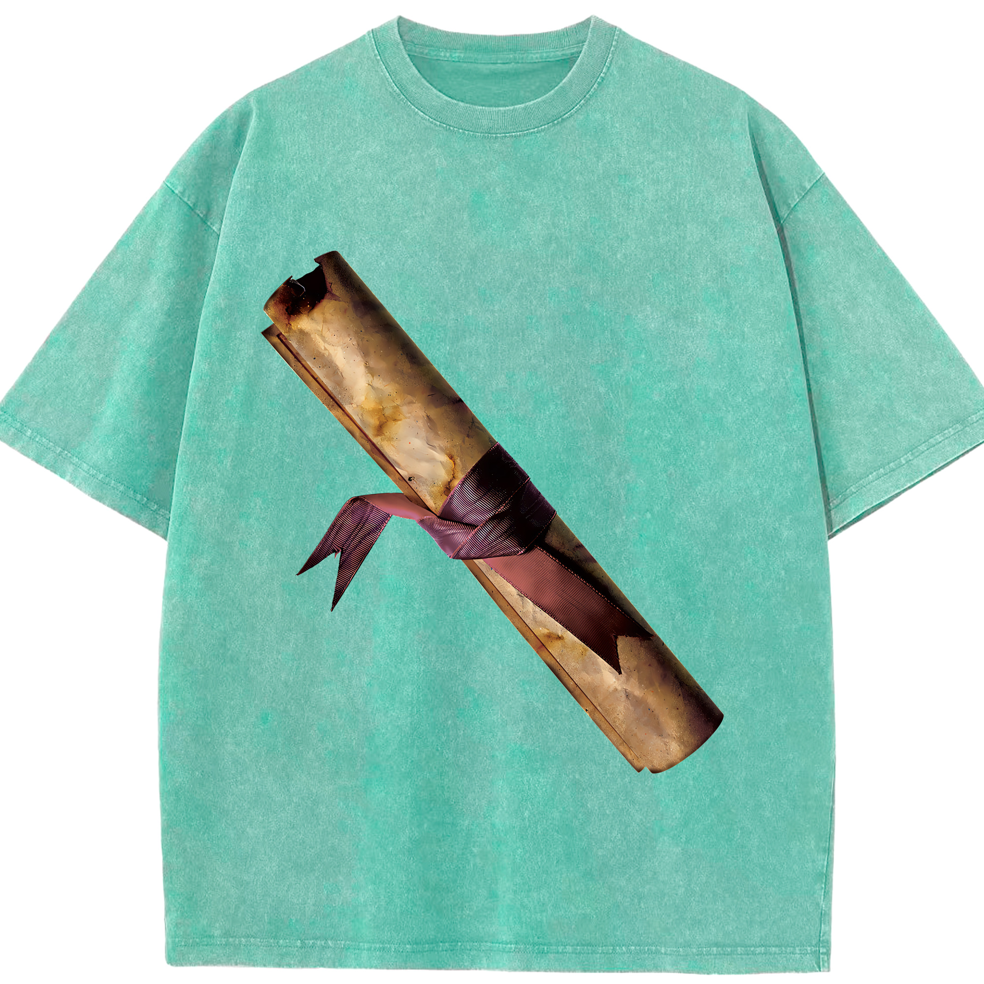 （画像用） Harry Potter ハリー・ポッターシリーズ 綿100% ヴィンテージ風 半袖Tシャツ（フロントプリント）